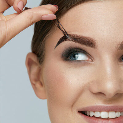 Eyebrow tinting treatment