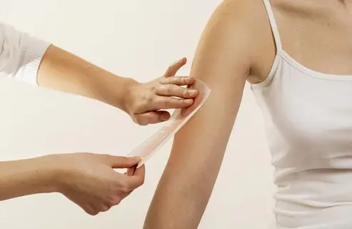 Arm waxing service